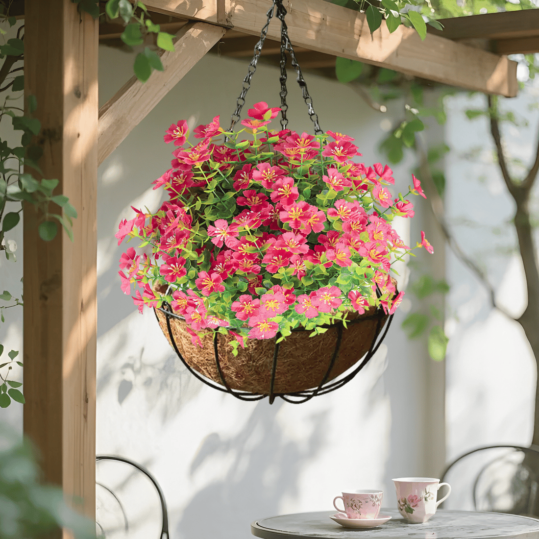 🎉Mother's Day Sale 49% OFF🌼UV Resistant Lifelike Artificial Daisies (Hanging Flowers Basket)