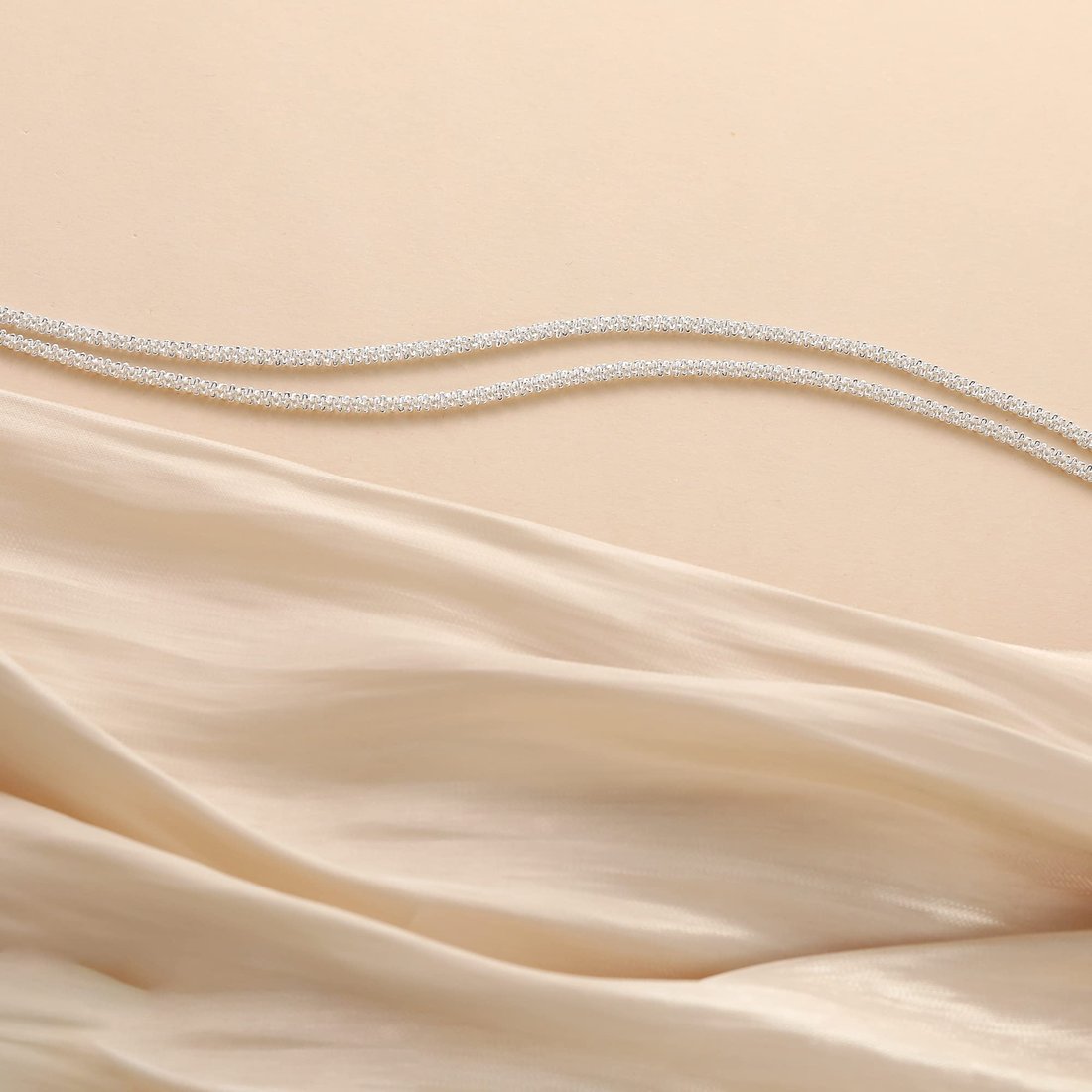 🥰TEWIKY Dainty Layered Waterproof Anklet For