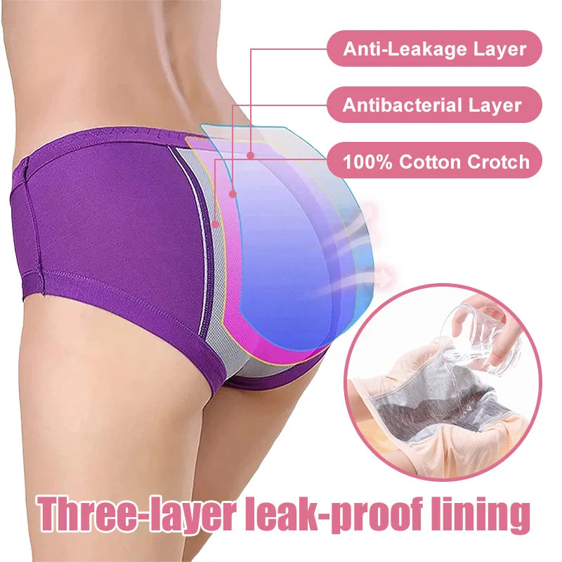 🔥Last DayBuy 3 Get 2 Free🔥-2025 New Upgrade High Waist Leak Proof Panties✨
