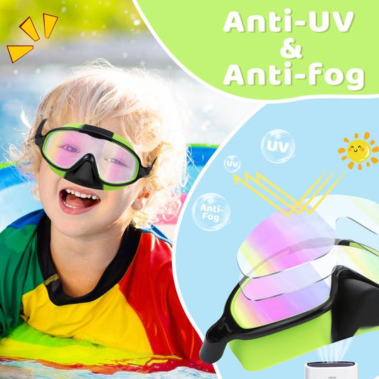 🎉Last Day Promotion 54% OFF-🔥HD children's large frame waterproof and anti-fog swimming goggles