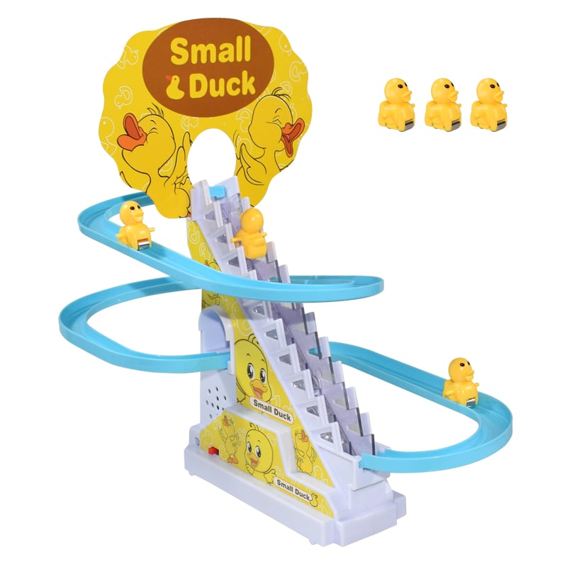 🦆Electric Duck Slide Track With Lights And Music🦆