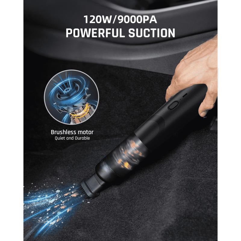 Slim V8 Mate Cordless Car Vacuum High Power 12000Pa/30AW