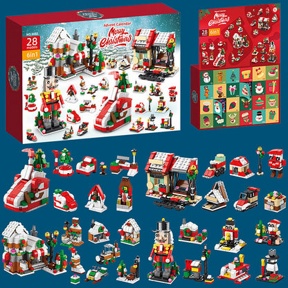 💥Christmas Eve Sale-70%OFF❤️ - Advent Calendar Kids With Christmas Building Blocks