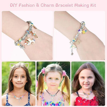 🔥Last 4 hours 57% OFF - ✨Girls Charm Bracelet Making Kit