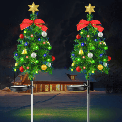 🔥Last Day 45% OFF - 🎄2024 New Sale: Solar Powered Christmas Tree