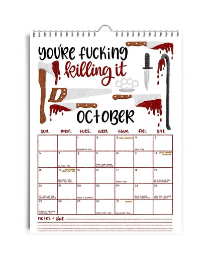 🔥Last Day Promotion 50% OFF!!!🔥 - Hot Air Balloon-HERE WE FUCKING GO AGAIN 2025 CALENDAR