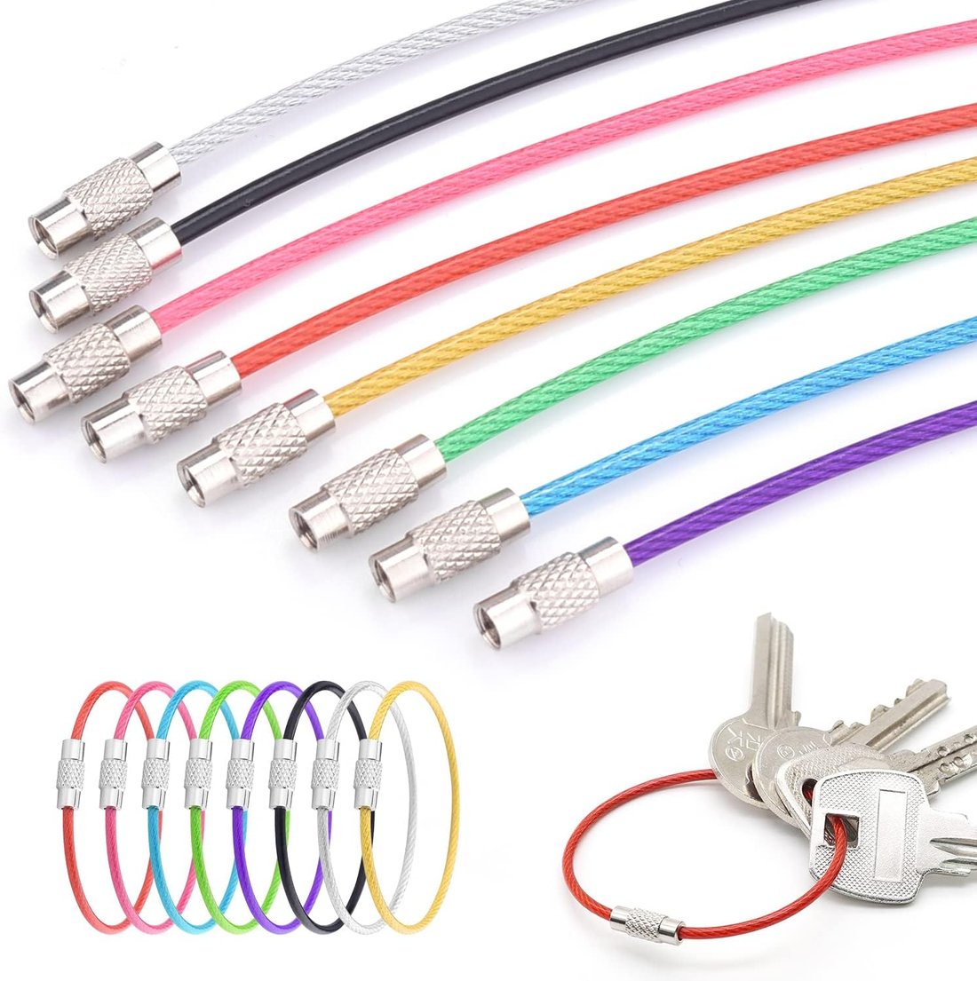 🎁Hot Sale 49% OFF⏳Wire key ring🔑