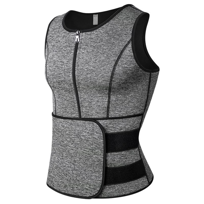 Men Body Shaper Waist Trainer Sauna Suit Sweat Vest Tank Tops Shapewear