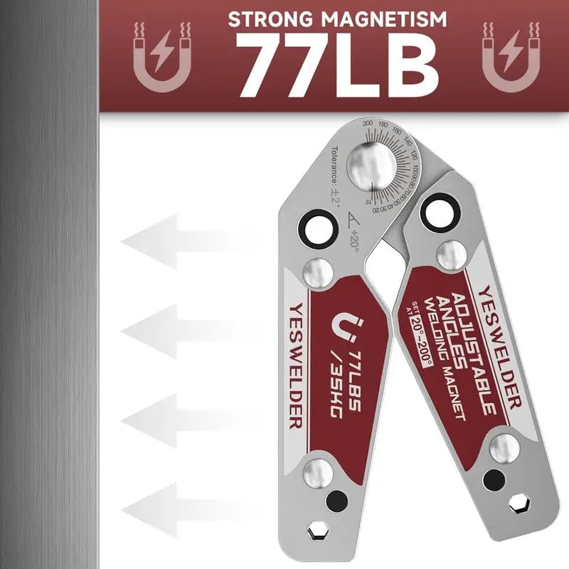 YESWELDER Adjustable Angle Welding Magnet