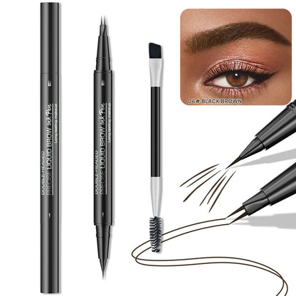 🎀Valentine's Day🌹- 49% OFF!🔥2-in-1 Dual-Ended Eyebrow Pen