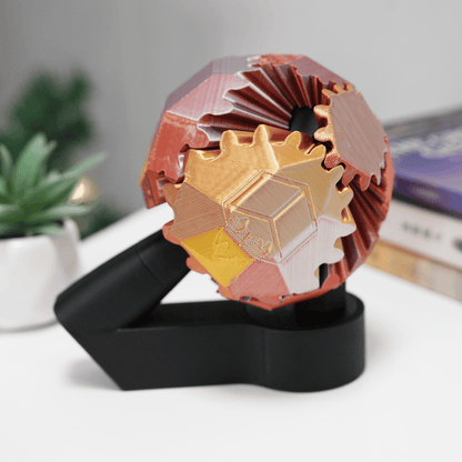 🔥3D Printed Electric Rotating Gear Ball