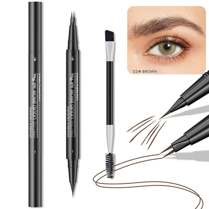 🎀Valentine's Day🌹- 49% OFF!🔥2-in-1 Dual-Ended Eyebrow Pen