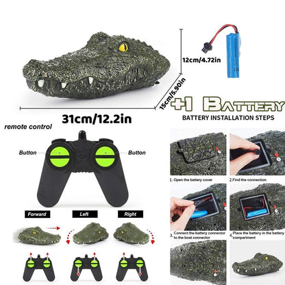 Remote Control Crocodile Head