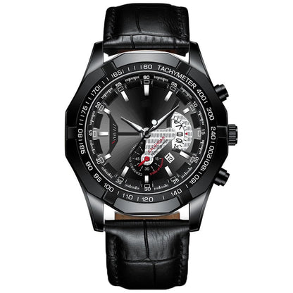 ⌚47 mm multifunctional quartz watch for men✨