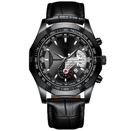 ⌚47 mm multifunctional quartz watch for men✨