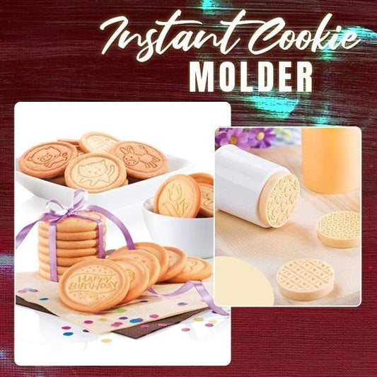 🎉Non-Stick Cookie Stamp & Cutter(6 Styles Set)