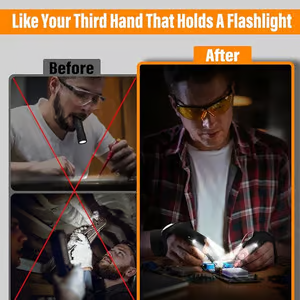 🎄Christmas Sales 49% OFF - LED Flashlight Waterproof Gloves🦈