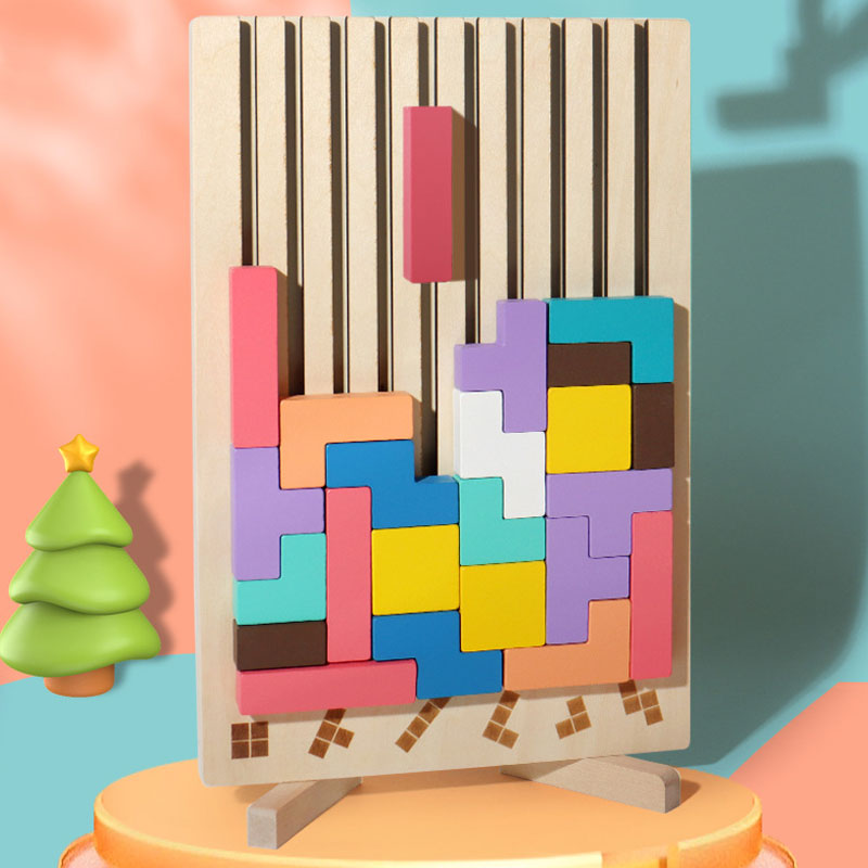 Wooden Stacking Puzzle Toy