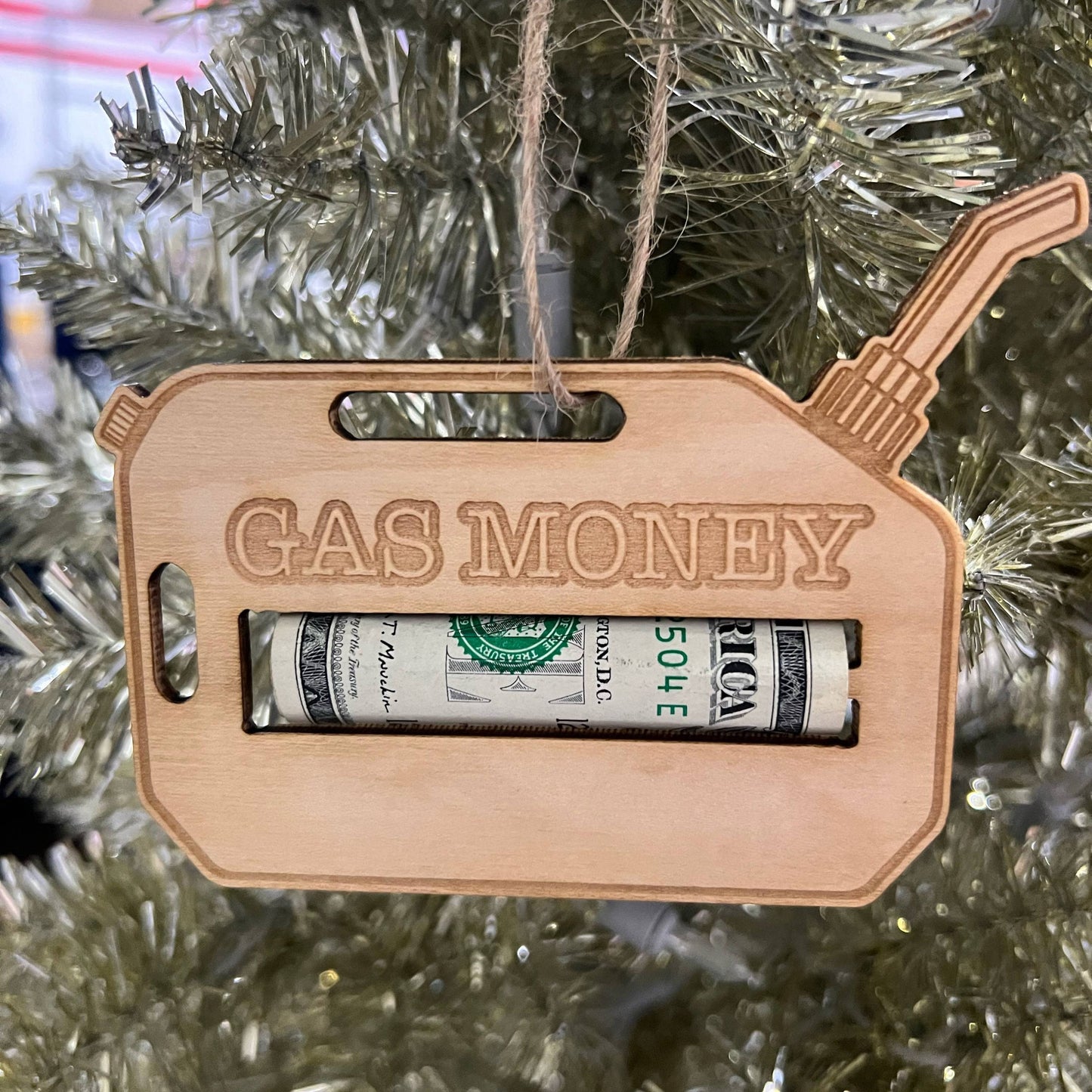 ⛽Gas Money Christmas Ornament💸