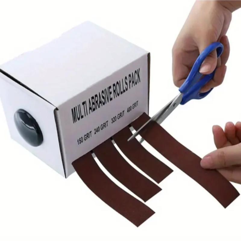 Multi-Grit Emery Cloth Rolls – Durable & Customizable Sanding Solution