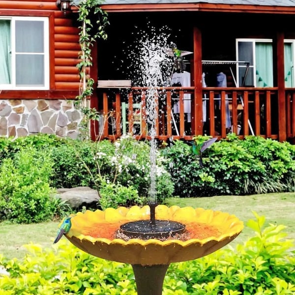 Solar-Powered Fountain Kit
