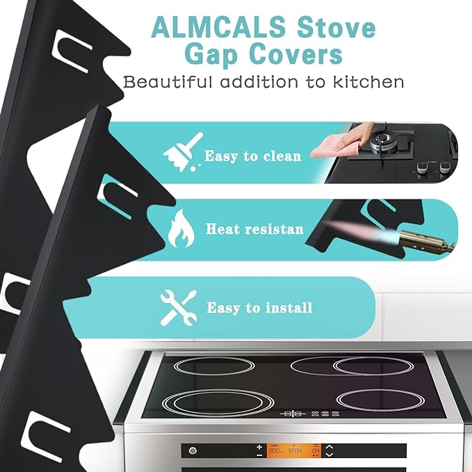🔥LAST DAY 49% OFF-🎁Retractable Stainless Steel Stove Gap Covers
