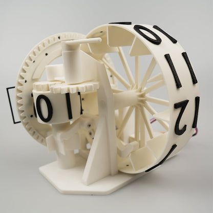 🕰️ 3D Printed Three-Axis Electric Clock: The Perfect Fusion of Precise Timekeeping and Artistic Aesthetics ✨
