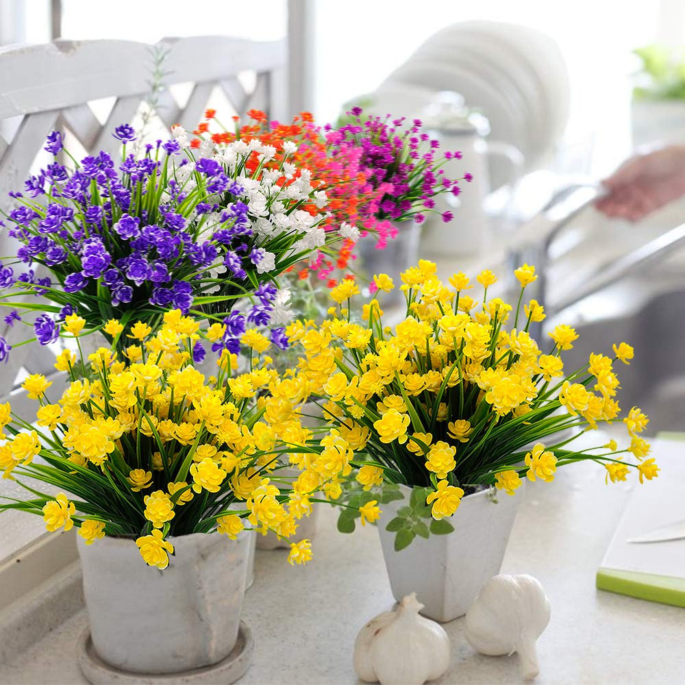 UV Resistant Lifelike Outdoor Artificial Flowers💐