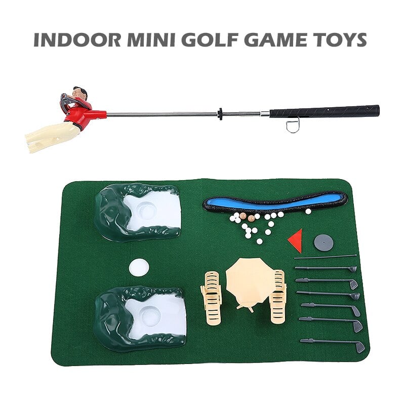 ⛳Mini Golf Toys for Kids/Adult, Fun Play Golf Indoor Games, Family Game