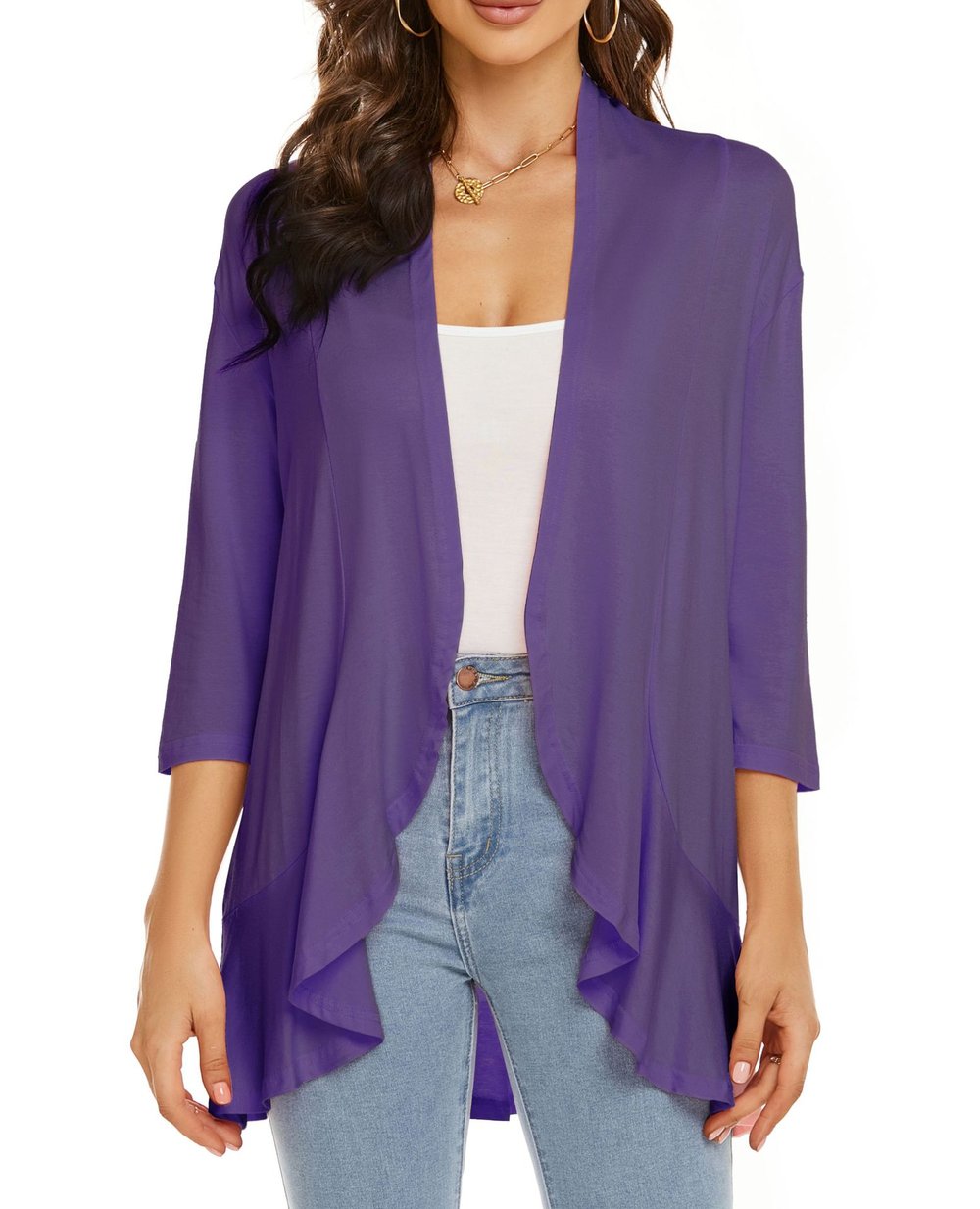 🔥Spring Discount Crazy Sale-49% OFF🌺-Women's Casual Lightweight Open Front Cardigans