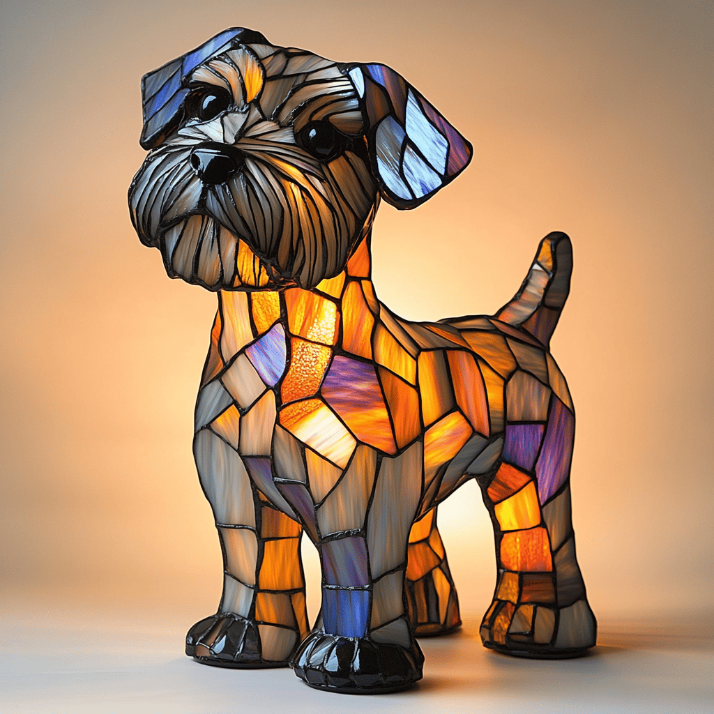 Schnauzer Lamp