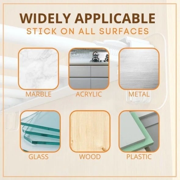 🔥Nail-Free Shelf Support Peg