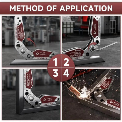 YESWELDER Adjustable Angle Welding Magnet