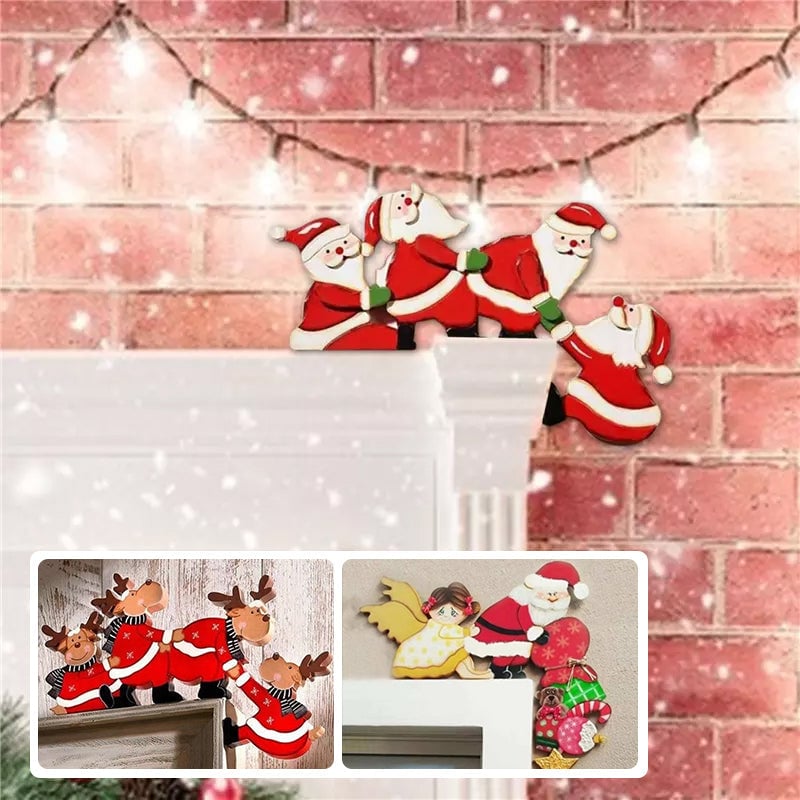 🎅⛄Funny Christmas Door Frame Decorations🦌⛄