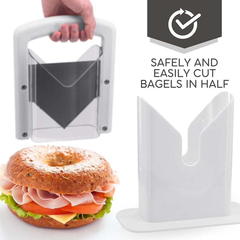 🔥Last Day Promotion 49% OFF—Bagel Guillotine Slicer