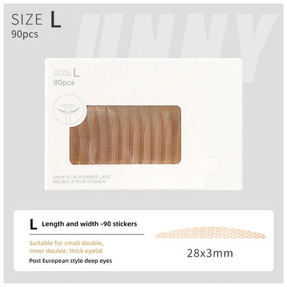 Natural Invisible Eyelid (90 Strips)