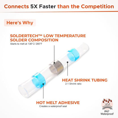 🔥Buy More Save More🔥Waterproof Solder Wire Connector Kit