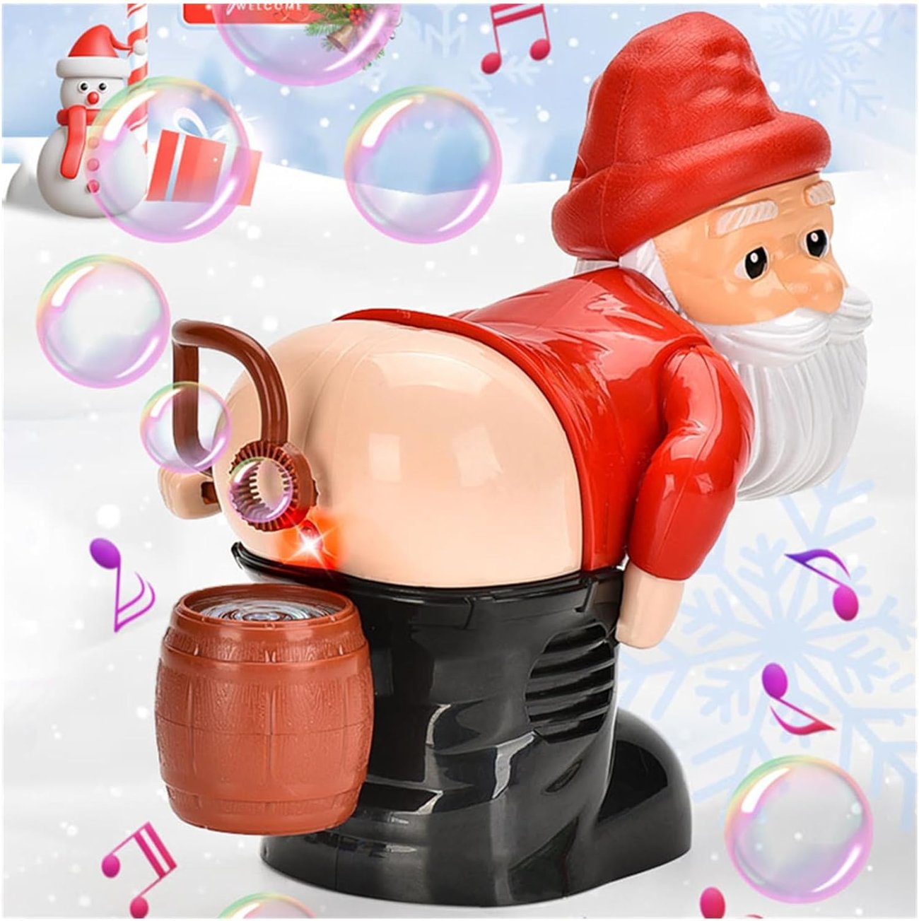 🎅 Early Christmas 49%OFF🔥Funny Santa Claus bubble modeling of the fart fart