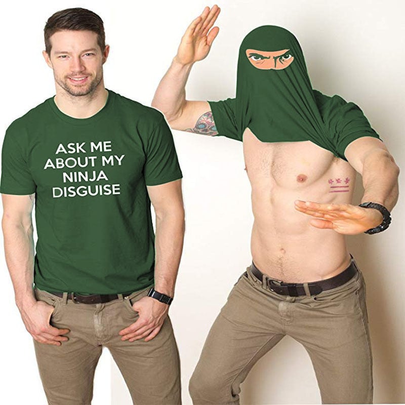 🔥LAST DAY PROMOTION 49% OFF 🔥 - 🎁🤣Ninja Disguise T-shirt
