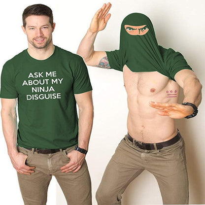🔥LAST DAY PROMOTION 49% OFF 🔥 - 🎁🤣Ninja Disguise T-shirt