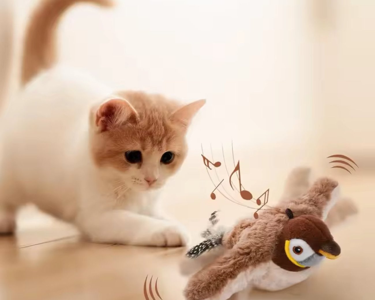 USB Charging Simulation Sparrow🐈🐕Your pet best friend