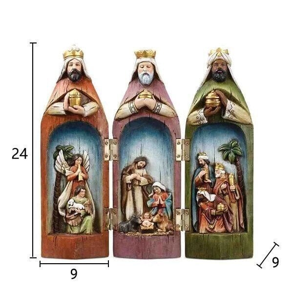 🔥Last Day Promotion 70% OFF🔥 - Three Wise Men Nativity Set