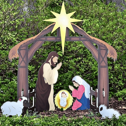 🔥LAST DAY 70% OFF 🔥Jesus Nativity Scene Sign