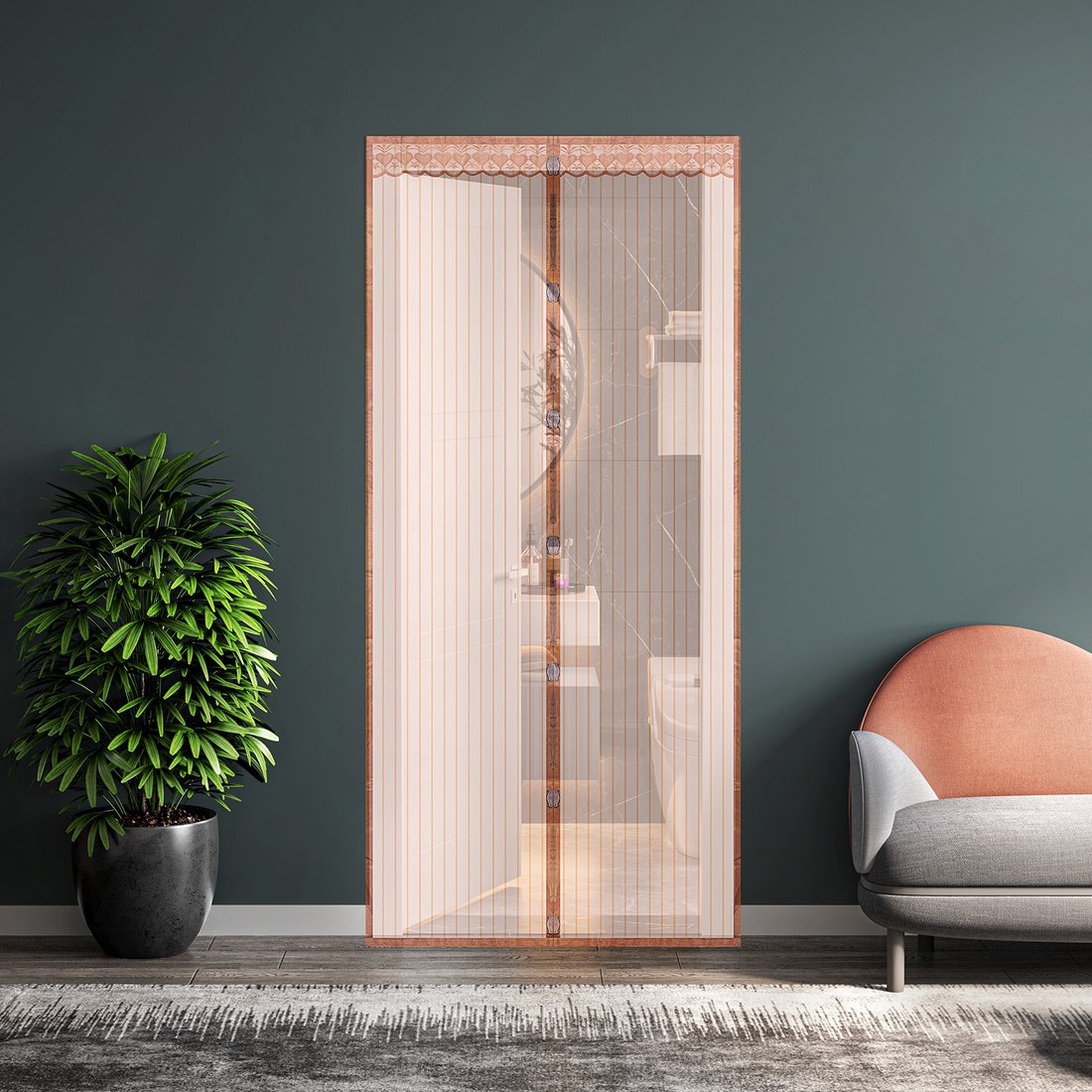 Magnetic Screen Door