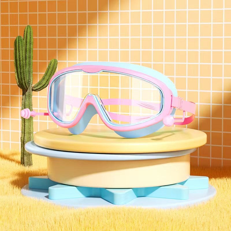 🎉Last Day Promotion 54% OFF-🔥HD children's large frame waterproof and anti-fog swimming goggles
