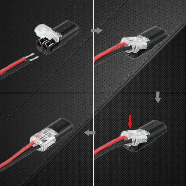 🔥LAST DAY-70% OFF🔥Double - Wire Plug-in Connector With Locking Buckle