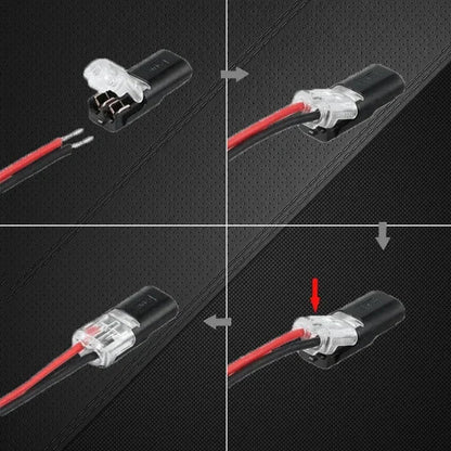 🔥LAST DAY-70% OFF🔥Double - Wire Plug-in Connector With Locking Buckle
