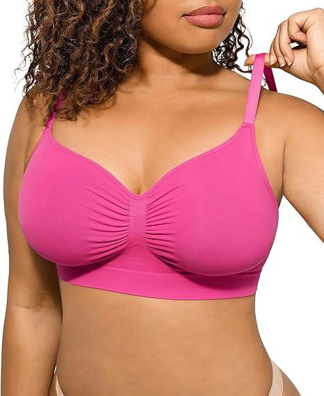 🔥Last day 60% OFF - 💖Women's Wireless Sculpt Bra Comfort Bralettes No Underwire Unlined Cami Bra