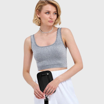 Puffer Wristlet Wallet Fits Phone💜