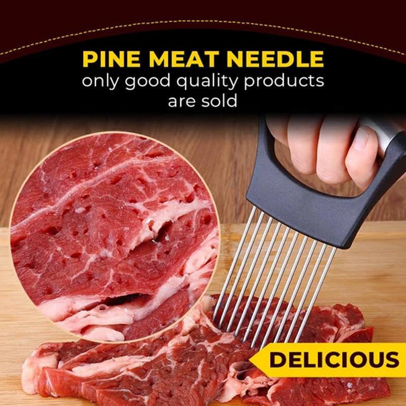 🎁2024 New Year Hot Sale🎁 49% OFF🔥 Stainless Steel Onion Slice Holder